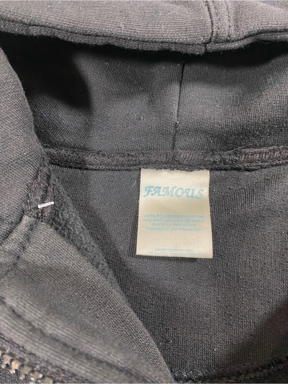 Y2k B&M Embroidered Zip-Up Hoodie - Picture 3 of 7